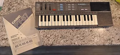 Vintage Casiotone PT-87 Keyboard Tested Works • $34.95