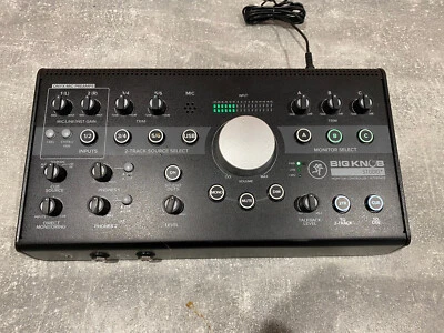 £50 • Buy Mackie Big Knob Studio + Plus 4x3 Studio Monitor Controller Interface FAULTY
