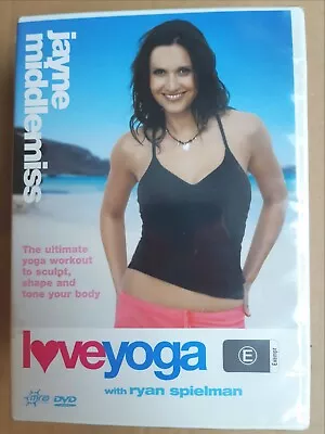 Love Yoga With Jayne Middlemiss [DVD] Multi Region NEW & SEALED Free Fast Post • £15.47