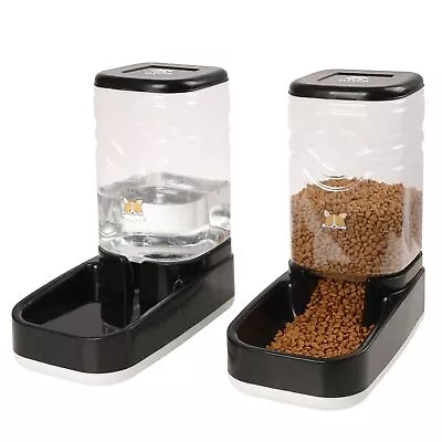 Elevon Automatic Dog & Cat Gravity Food And Water Dispenser Set 3.8L • $26.99