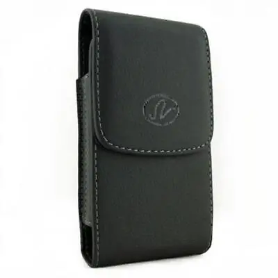 CASE BELT CLIP LEATHER HOLSTER COVER POUCH VERTICAL CARRY PROTECTIVE For PHONES • $13.71