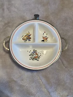 Vintage Child’s Divided Warming Plate • £11.40