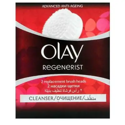 $17.06 • Buy OLAY REGENERIST MICRO SCULPTING CLEANSING SYSTEM - REPLACEMENT BRUSH HEADS X 2 