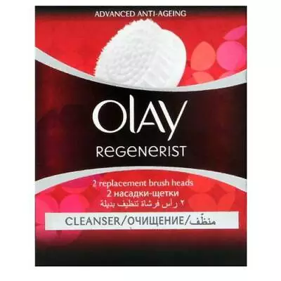 $17.06 • Buy OLAY REGENERIST MICRO SCULPTING CLEANSING SYSTEM - REPLACEMENT BRUSH HEADS X 2 