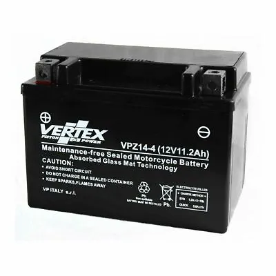 Vertex Premium Battery Kawasaki ZZR 1400 (ABS) (ZX1400J) 2018-2019 • £39.70