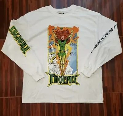 Marvel X-Men Phoenix White Long Sleeve T-Shirt Small • $15