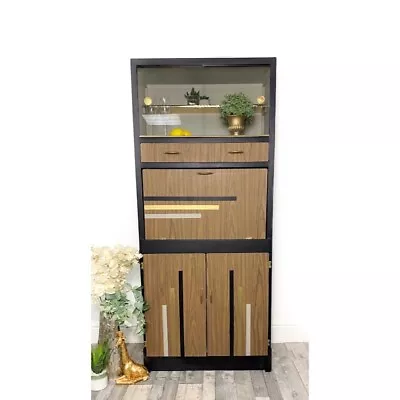 1960s 50s Vintage Midcentury Kitchen Cabinet Larder Retro Kitchenette • £475