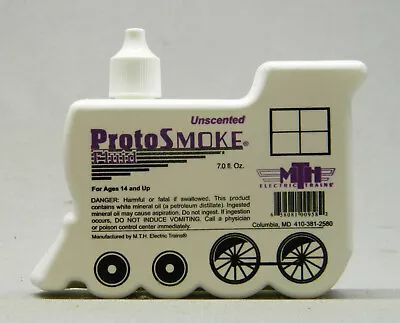 MTH PROTOSMOKE UNSCENTED SMOKE FLUID 7 Oz Train Locomotive Engine 60-1045 NEW • $19.84