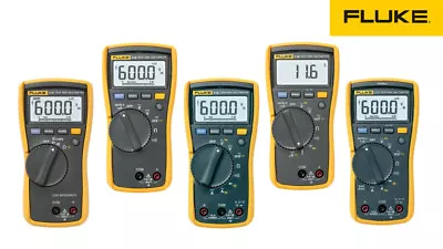 £132.85 • Buy FLUKE 113 114 115 116 117 True RMS Utility HVAC Digital Multimeter