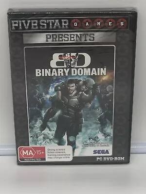 Binary Domain PC Brand New Sealed  • $14.95