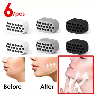 6PCS Jaw Exerciser Jawline Ball Face Neck Fitness Exercise Trainer Mouth Toning • $11.98