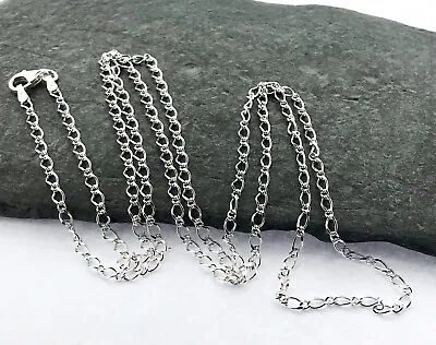 Sterling Silver 925 Long 26 Inch Rumbo Chain • £12.85