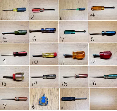 $8.50 • Buy Vaco Klein- Xcelite - Others - Nut- Screw Torx  - New- Used -19 Choices