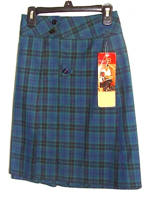 SCHOOL BELLES Green Plaid Catholic School UNIFORM SKIRT - NWT -  • $14.15