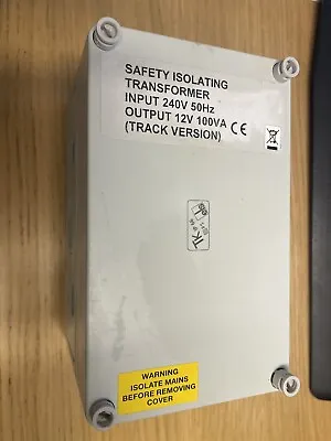 Safety Isolating Transformer  IP65 12V 100VA Garden Transformer John Cullen • £55