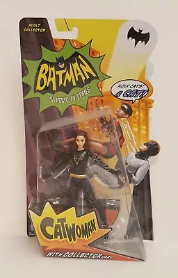 Autographed Item DC Comics Batman Classic TV Series Catwoman Mattel 2013 New    • $155