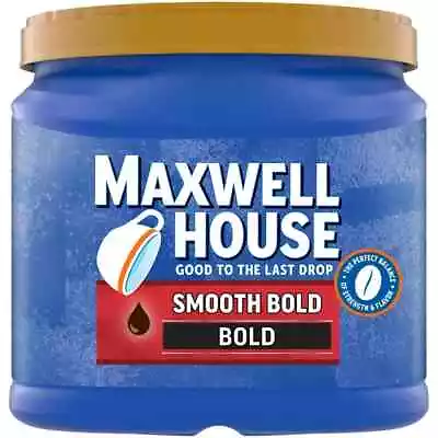 Maxwell House Smooth Bold Ground Coffee 26.7 Oz. Canister • $11