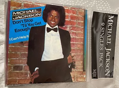 Michael Jackson 9 Singles Pack RED Vinyl MJ1 1983 Limited Edition EXC • $199.99