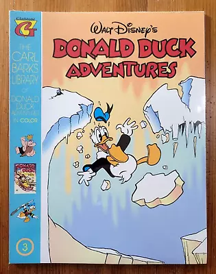 Carl Barks Library #3  Donald Duck Adventures Gladstone 1994 Sealed W/card • $11.99