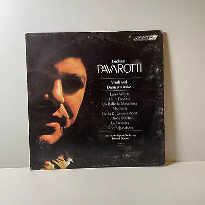 Luciano Pavarotti - Verdi And Donizetti Arias - Vinyl LP Record - 1968 • $22