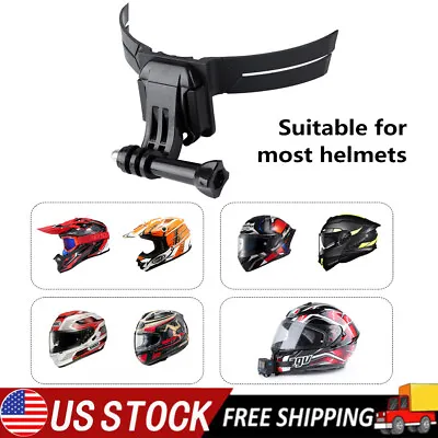 Motorcycle Helmet Camera Mount Motorbike Hat Chin Bracket Holder For GoPro • $13.59
