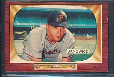 1955 Bowman Set-Break #114: VIC JANOWICZ  Pittsburgh Pirates  ~ EX • $4.50