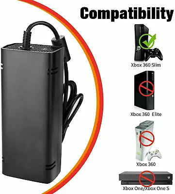 $17.95 • Buy For Microsoft XBOX ONE Console AC Adapter Brick Charger Power Supply Cord Cable