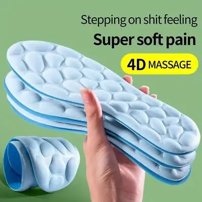 Memory Foam Orthopaedic Massage Insoles For Shoes Women & Men Sports • $1.26