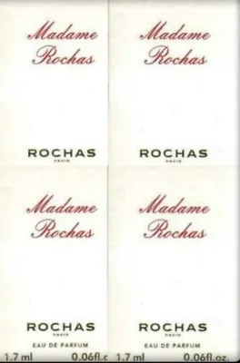 £3.99 • Buy MADAME ROCHAS EAU DE PARFUM RARE! 4 X 1.7ml EDP SAMPLE VIALS NEW