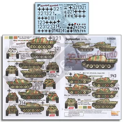 Echelon EF-D356284 1/35 Sd.Kfz.173 Jagdpanther  • $18.24