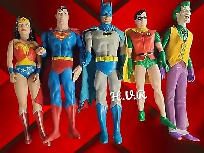 1988 Large 15” Hamilton Presents DC Batman Robin Joker Superman Wonder Woman Vtg • $130.50