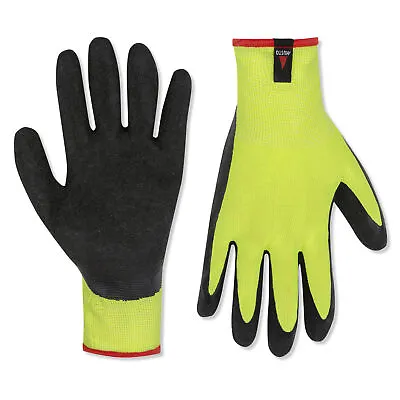 Musto Dipped Grip Sailing Glove 3pk Sulphur Spring/Black 80100 Dinghy Sailing • £14.95