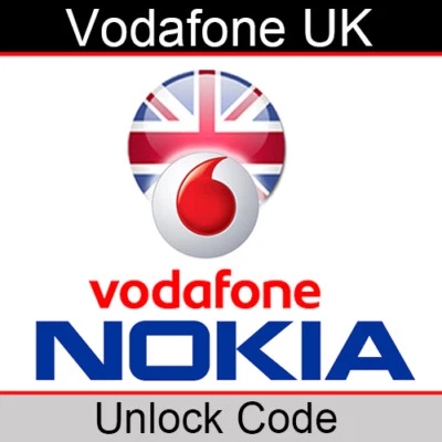 £4.74 • Buy Vodafone UK Nokia Unlock Code
