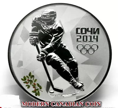 Russia 3 R.- 3 Sterling Silver Coins- Sochi 2014:ice Hockey- Figure Skating-luge • $216.92