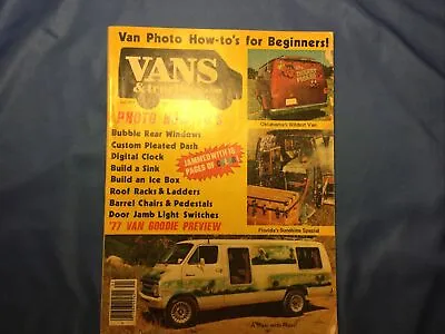 Vintage VANS  & TRUCKS Magazine JANUARY 1977 - HOW-TO’s • $19.98