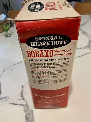 Vintage 1960's Boraxo Hand Soap SPECIAL HEAVY DUTY 5 LBS. Box • $39.97