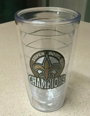 $25 • Buy New Orleans Saints Super Bowl Xliv Thicker Plastic Glass