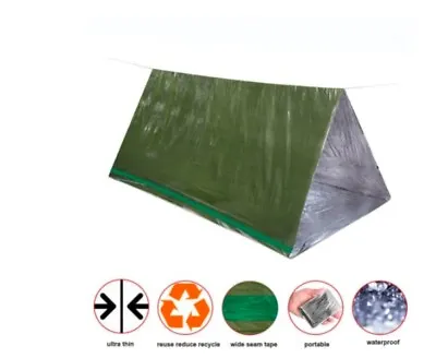 Light Life Emergency Survival Shelter Tube Bivy Sack Bag Blanket Tent Bug Out  • $56.86