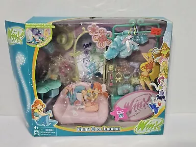 Mattel Winx Club Fairy Cool Lounge Playset W/ Original Box Accessories RARE  • $174.99