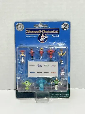 NEW Disney Monorail Playset Characters Theme Park Mini Figure Buzz Pixar Incred • $42.97