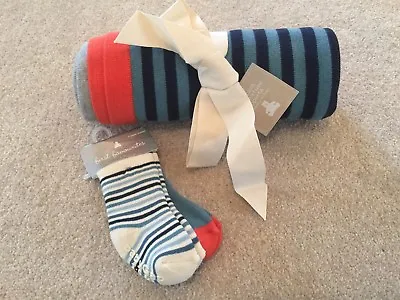 BNWT Baby Gap Blanket & Matching Socks (Size 3 - 6 Months) Total RRP £26.45 • £18.50