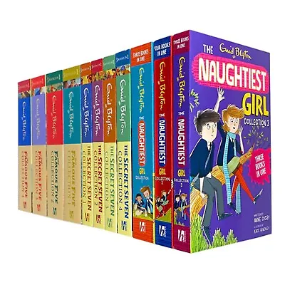 £26.39 • Buy Enid Blyton Famous Five, Secret Seven & Naughtiest Girl  11 Books Set -Paperback