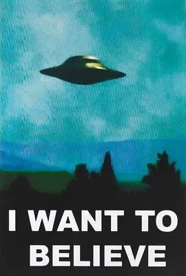 X-Files I Want To Believe Poster • $15