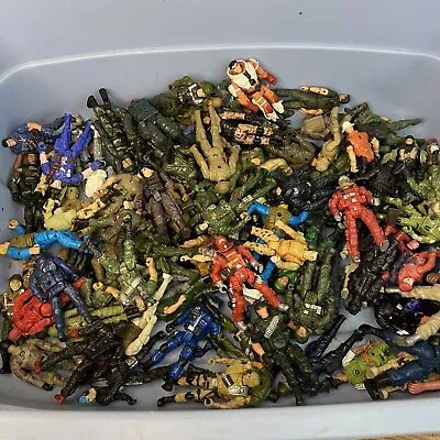 Lot Of 100 +/- Military Action Figures Soldiers Amry Builder Lot Misc Unbranded • $59.99