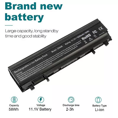 Laptop Battery For Dell Latitude E5440 E5540 Type VV0NF 451-BBIE 11.1V 58Wh • $35.99