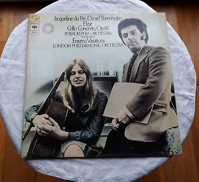 Classical LP Elgar Cello Concerto Op.85 Jacqueline Du PreDaniel Barenboim 1976 • £9.90