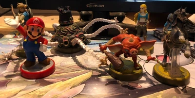 $100 • Buy 6 Loose Amiibo Bundle - Breath Of The Wild And Super Mario