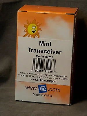 Mini Transceiver Model TM751 Module X10 Wireless Technolgy New In Box • $19.99