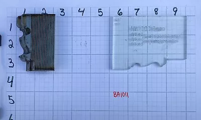 5/16 Corrugated High Speed Steel Molding Knives - Base Board Profile • $79