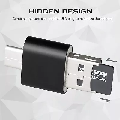 [2 Pack] Micro SD Card Reader For Android PhoneMicro SD Card To USB Adapter Mi • $8.85
